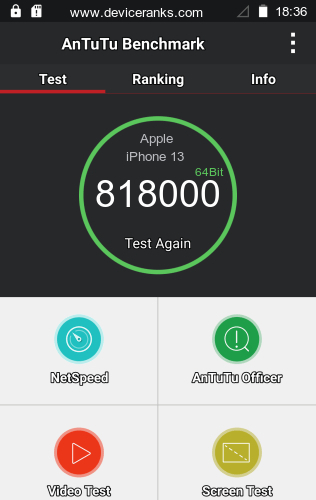 AnTuTu мобільний телефон Apple iPhone 13 AnTuTu Apple iPhone 13