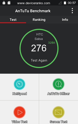 AnTuTu HTC Salsa