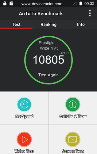 AnTuTu Prestigio Wize NV3