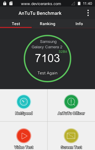 AnTuTu Samsung Galaxy Camera 2