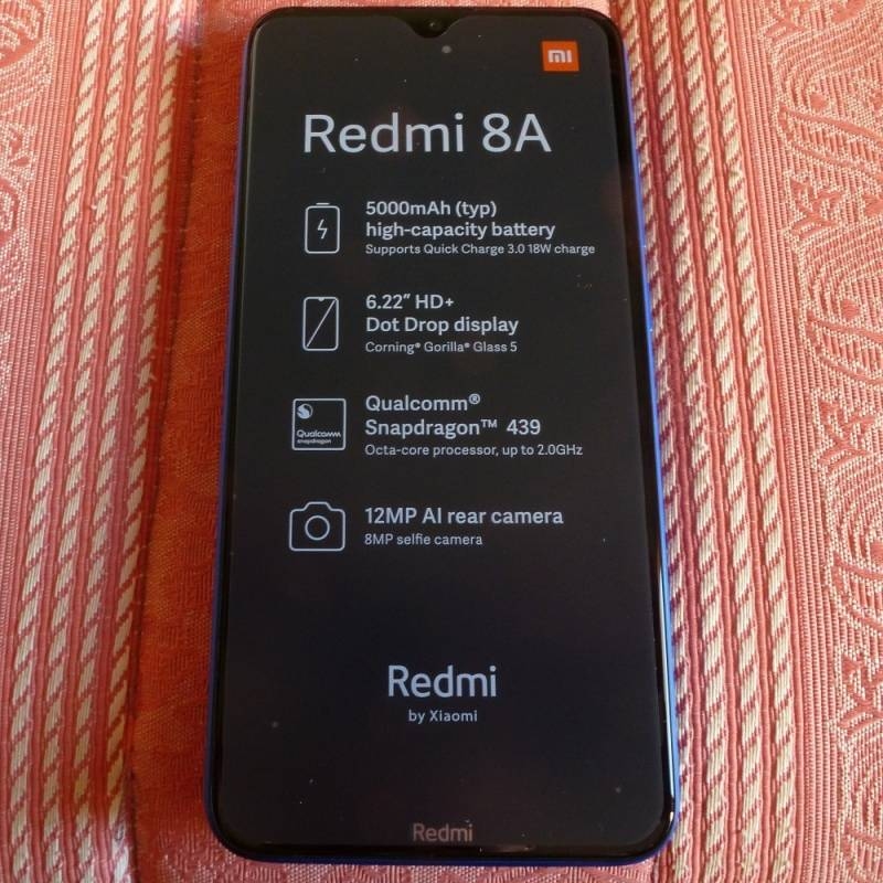 Диагональ redmi 8