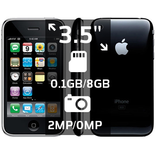 Comprar Apple iPhone 3G precio, características, imágenes - DeviceRanks