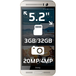 Cena HTC One M9+