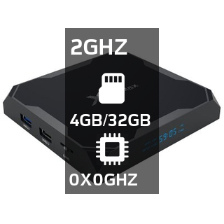 X96 MAX 4GB+32GB/4GB+64GB Android 8.1 TV BOX Quad Core USB BT WiFi 4K Media G5R2 