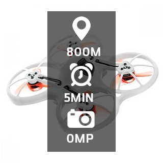 EMAX TINYHAWK 600TVL Camera Brushless Racing RC Drone BNF WHITE