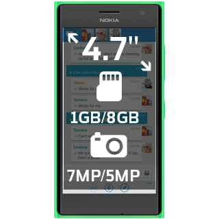 Nokia Lumia 735 preço