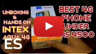 Comprar Intex Aqua 4G