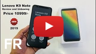 Acheter Lenovo K9 Note