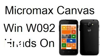 Buy Micromax Canvas Win W092