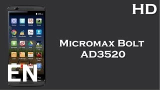 Buy Micromax Bolt AD3520