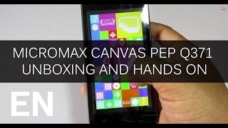 Buy Micromax Canvas Pep Q371