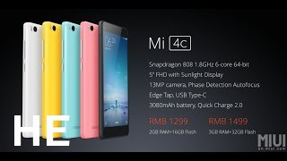 לקנות Xiaomi Mi 4c