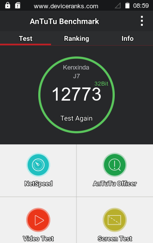 AnTuTu el teléfono móvil Kenxinda J7 AnTuTu Kenxinda J7