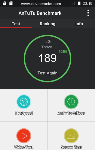 AnTuTu telefon komórkowy LG Thrive AnTuTu LG Thrive