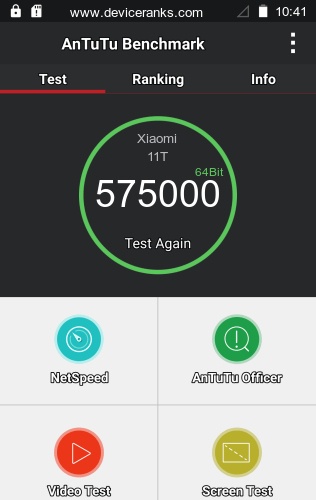 AnTuTu cep telefonu Xiaomi 11T AnTuTu Xiaomi 11T